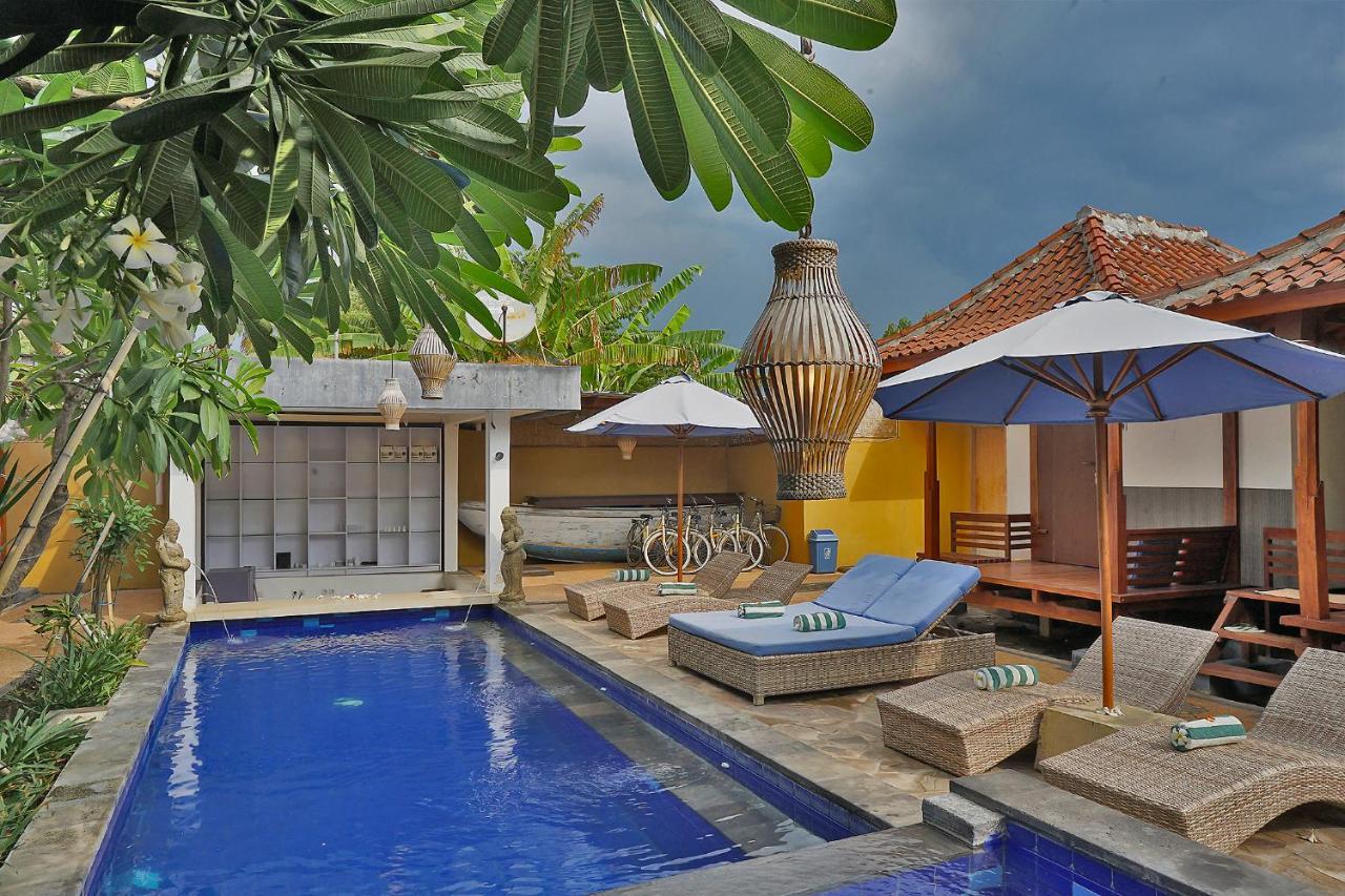 Sari Gili Bungalow 길리 아이르 외부 사진