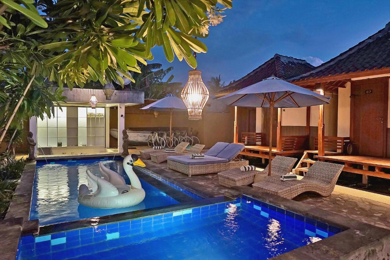 Sari Gili Bungalow 길리 아이르 외부 사진